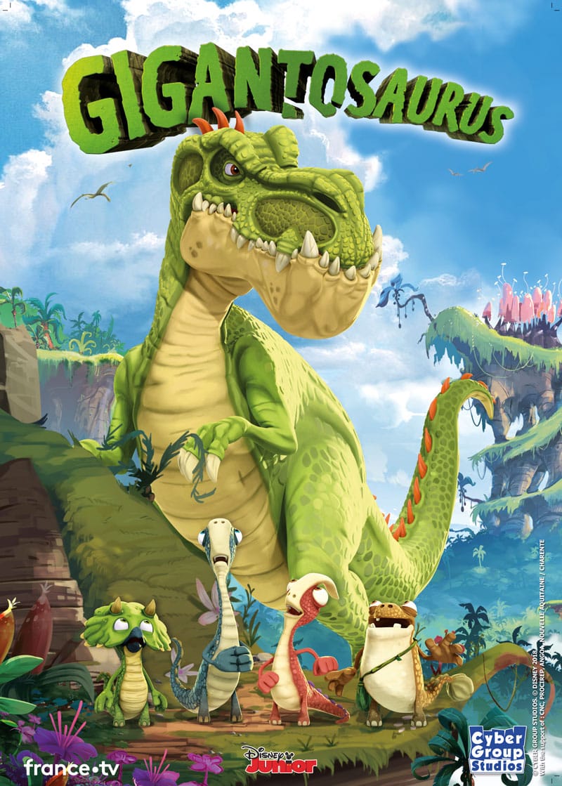 Gigantosaurus: Roar, Giganto, Roar! by Cyber Group Studios: 9781536222494 |  : Books