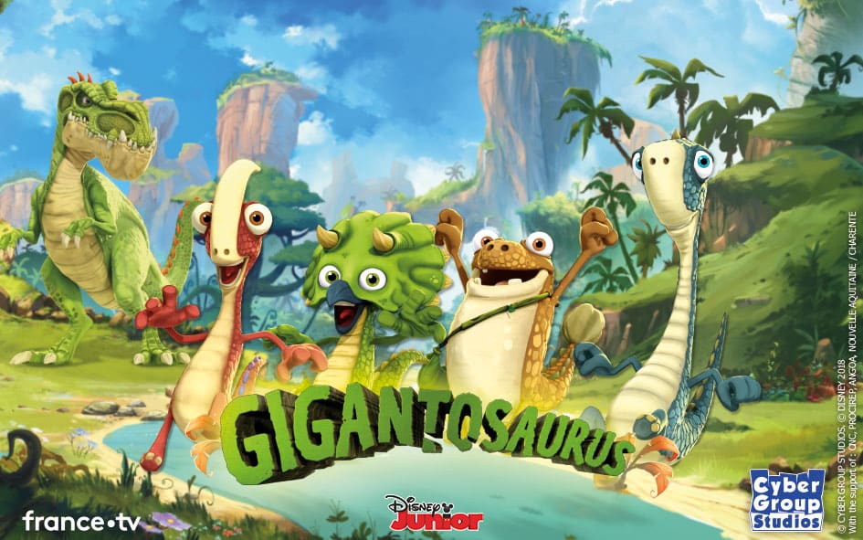 Disney Junior apresenta novos episódios de “Gigantosaurus”